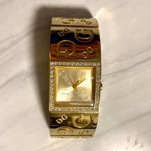 Gold Guess Watch